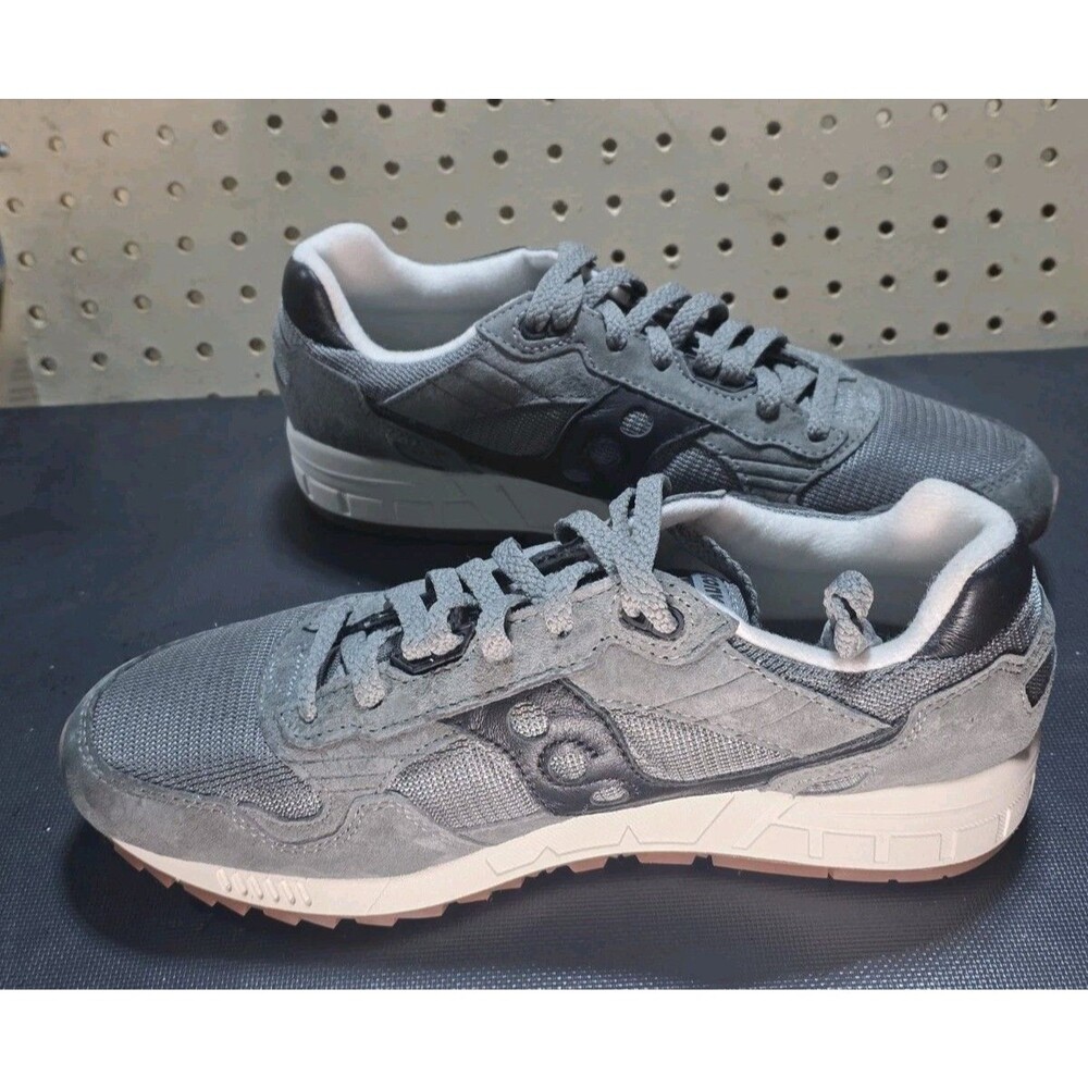 New RETRO Saucony Shadow 5000 Gray Black Men’s size 10 Sneakers SHOES S70665-71 - Picture 9 of 13